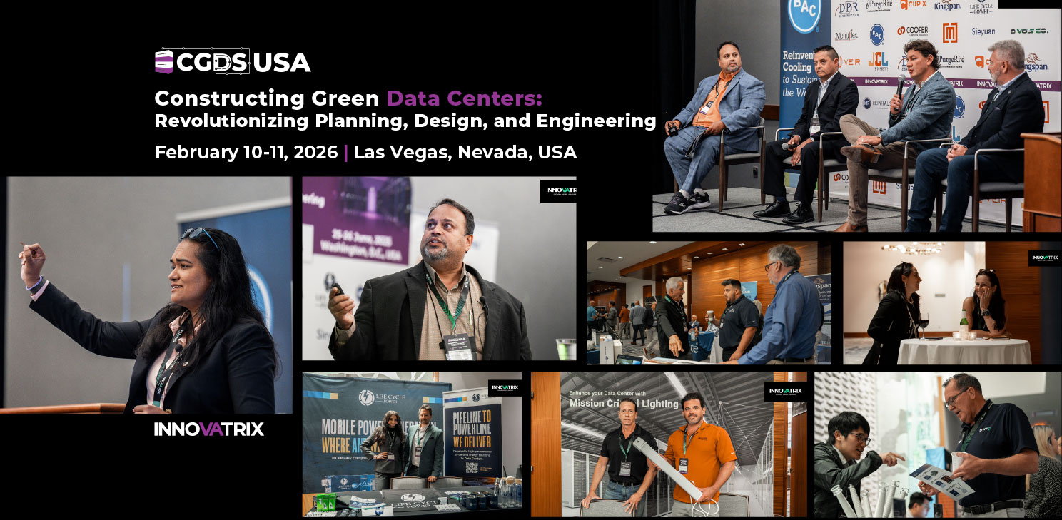 Overview of the 3rd Constructing Green Data Centers 2026 - Innovatrix