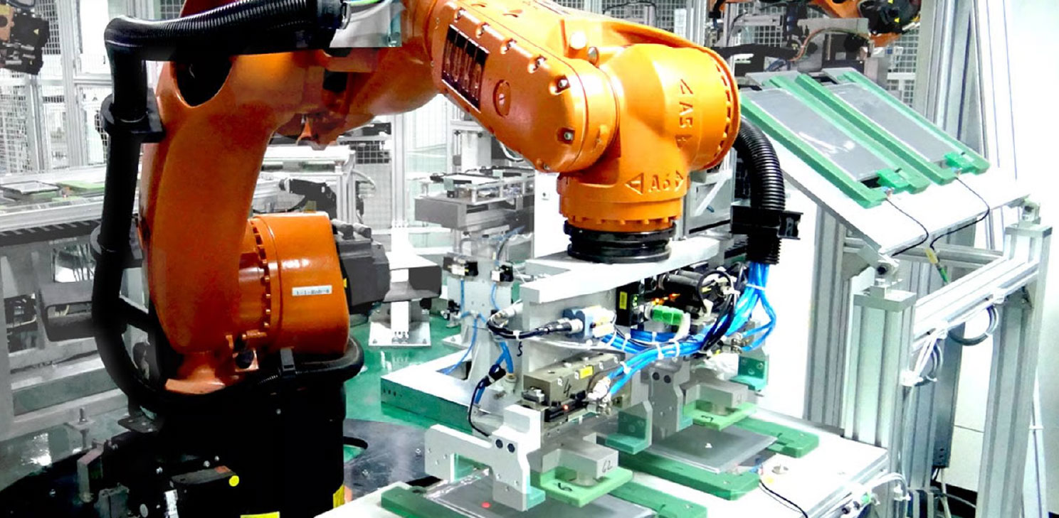 automated battery manufacturing
