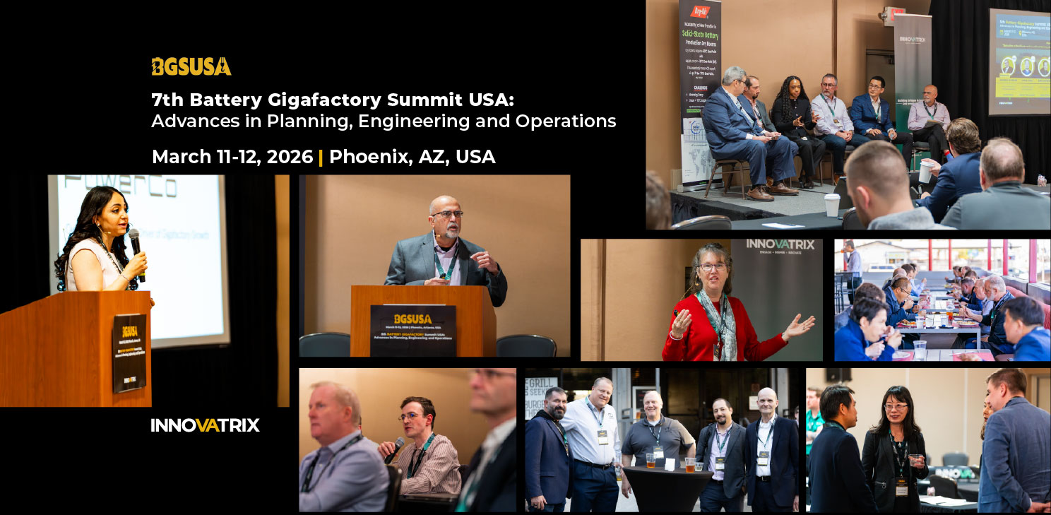 5th Battery Gigafactory Summit USA